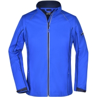 Ladies' Zip-Off Softshell Jacket - Nautic blue/navy