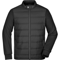 Men's Hybrid Sweat Jacket - Black