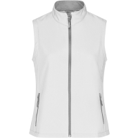 Ladies' Promo Softshell Vest - White/white