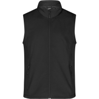 Men's Promo Softshell Vest - Black/black