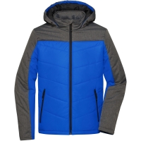 Men's Winter Jacket - Royal/anthracite melange