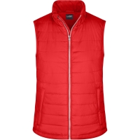 Ladies' Padded Vest - Red