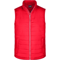 Men's Padded Vest - Red