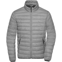 Men's Down Jacket - Silver melange/graphite