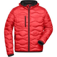 Men's Padded Jacket - Red/black