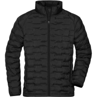 Men's Modern Padded Jacket - Black matt