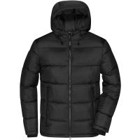 Men's Padded Jacket - Black/red