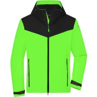 Men's Allweather Jacket - Bright green/black
