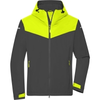 Men's Allweather Jacket - Carbon/bright yellow/carbon