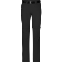 Ladies' Zip-Off Trekking Pants - Black