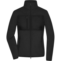 Ladies' Fleece Jacket - Black/black