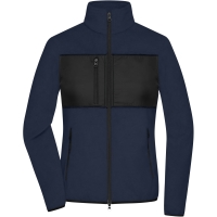 Ladies' Fleece Jacket - Navy/black