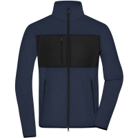 Men's Fleece Jacket - Navy/black
