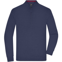 Men's Half-Zip Troyer - Navy