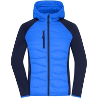 Ladies' Hybrid Jacket - Blue/navy