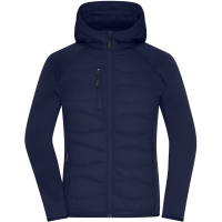 Ladies' Hybrid Jacket - Navy/navy