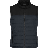Ladies' Padded Vest - Carbon/black