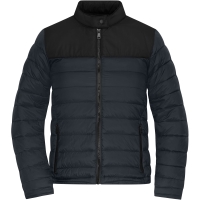 Ladies' Padded Jacket - Carbon/black