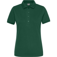 Ladies' BIO Stretch-Polo Work - SOLID - - Dark green