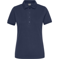 Ladies' BIO Stretch-Polo Work - SOLID - - Navy