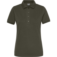 Ladies' BIO Stretch-Polo Work - SOLID - - Olive