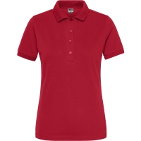 Ladies' BIO Stretch-Polo Work - SOLID - - Red