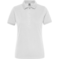 Ladies' BIO Stretch-Polo Work - SOLID - - White