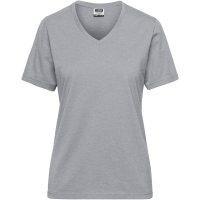 Ladies' BIO Workwear T-Shirt - Grey heather
