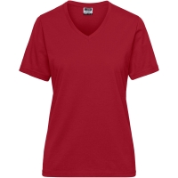 Ladies' BIO Workwear T-Shirt - Red