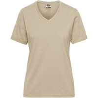 Ladies' BIO Workwear T-Shirt - Stone