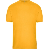 Men's BIO Workwear T-Shirt - Gold yellow