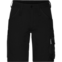 Workwear Stretch-Bermuda Slim Line - Black/black