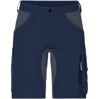 Workwear Stretch-Bermuda Slim Line - Navy/carbon