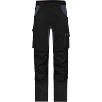 Workwear Stretch-Pants Slim Line - Black/carbon