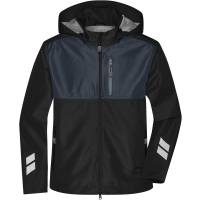 Hardshell Workwear Jacket - Black/carbon