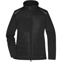 Ladies' Hybrid Jacket - Black/black