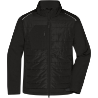 Men's Hybrid Jacket - Black/black