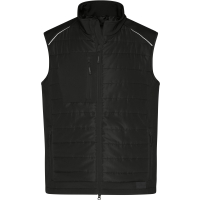 Men's Hybrid Vest - Black/black
