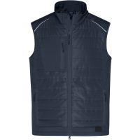 Men's Hybrid Vest - Carbon/carbon