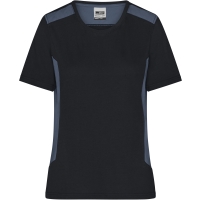 Ladies' Workwear T-Shirt - STRONG - - Black/carbon