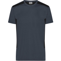 Men`s Workwear T-Shirt - STRONG - - Carbon/black