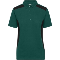 Ladies' Workwear Polo - STRONG - - Dark green/black