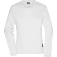 Ladies' Workwear-Longsleeve-T - White