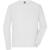 Men's Workwear-Longsleeve-T - White