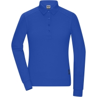 Ladies' Workwear-Longsleeve Polo - Royal