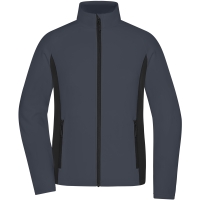 Ladies' Stretchfleece Jacket - Carbon/black