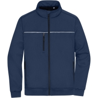 Hybrid Workwear Jacket - Navy/navy