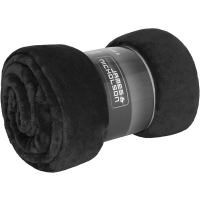 Microfibre Fleece Blanket XL - Black
