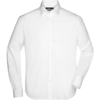 Men's Shirt Slim Fit Long - White