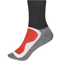 Sport Socks - Black/red